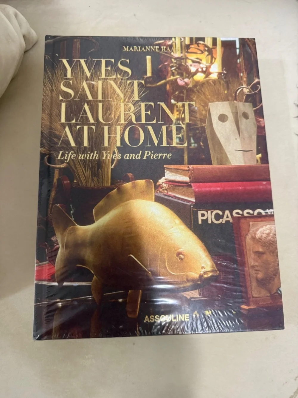 Brand New Assouline Yves Saint Laurent at Home book